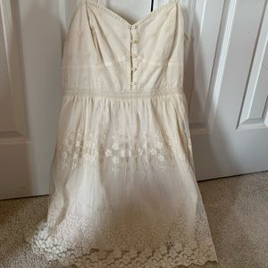 Lace cottagecore dress